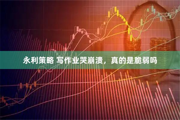 永利策略 写作业哭崩溃，真的是脆弱吗