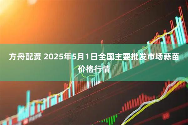 方舟配资 2025年5月1日全国主要批发市场蒜苗价格行情