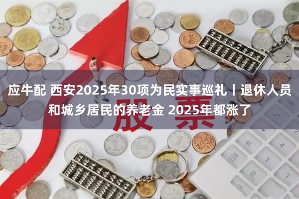 应牛配 西安2025年30项为民实事巡礼丨退休人员和城乡居民的养老金 2025年都涨了