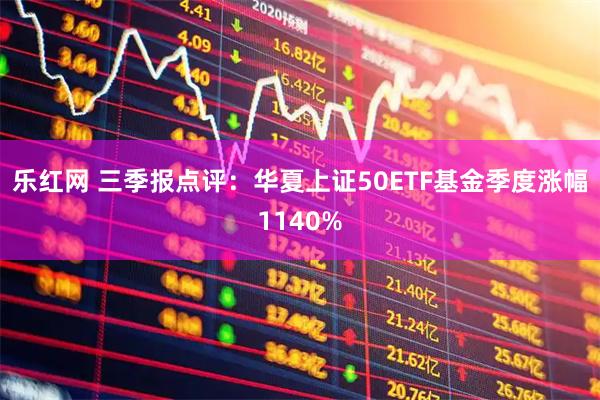 乐红网 三季报点评：华夏上证50ETF基金季度涨幅1140%
